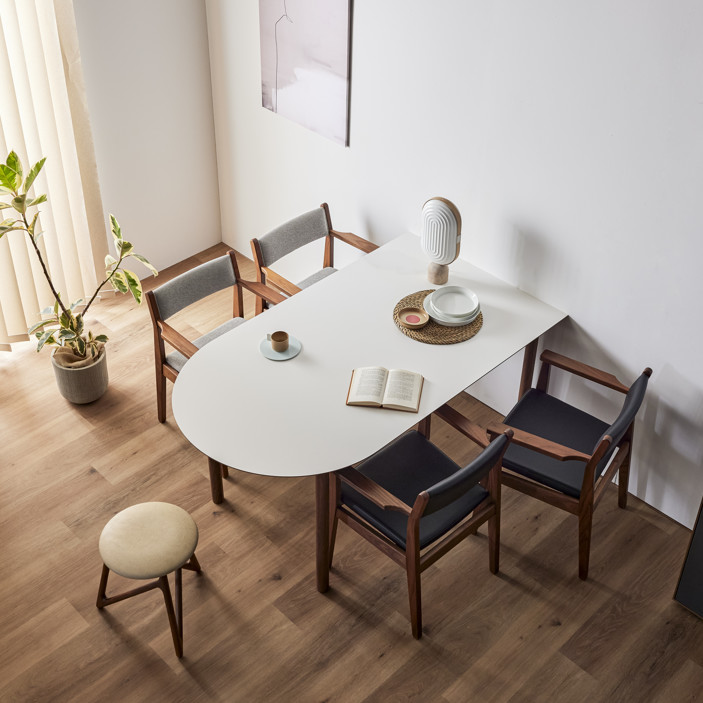 【オンライン限定】PD オーバルテーブル (WN)